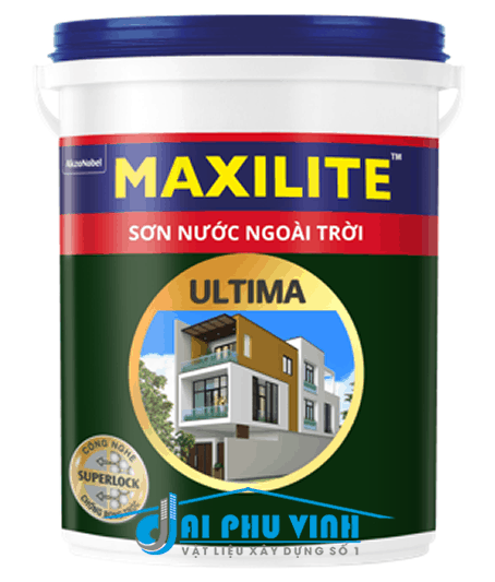 Sơn nước ngoài trời Maxilite Ultima – Sơn nước ngoại thất Maxilite cao cấp