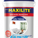 Sơn nước trong nhà Maxilite siêu trắng - Sơn nước Maxilite trong nhà