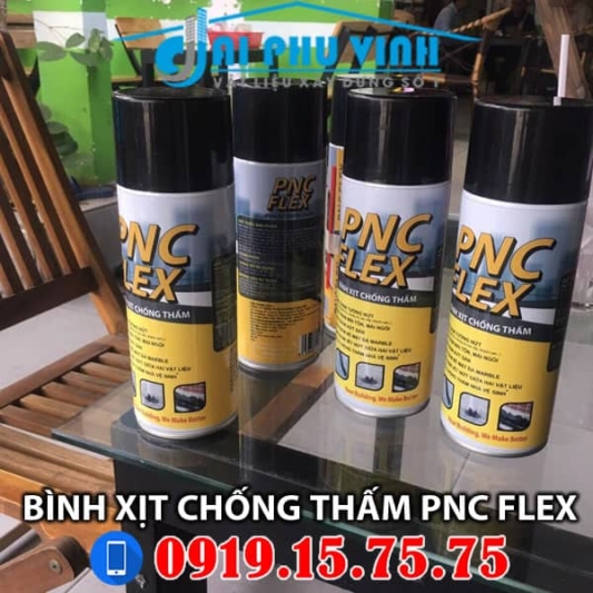 Bình xịt chống thấm PNC FLEX – LH tư vấn và đặt hàng 0919157575