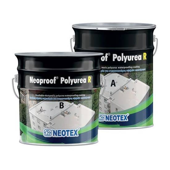 Neoproof Polyurea R chống thấm sàn mái 19 Kg - Hãng Neotex Hy Lạp