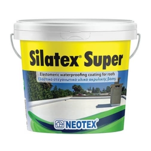 Kinh nghiệm chống thấm sàn mái - Chống thấm silatex Super gốc Acrylic