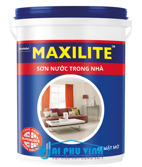 Sơn nước trong nhà Maxilite – Sơn nội thất Maxilite – Sơn Maxilite cao cấp