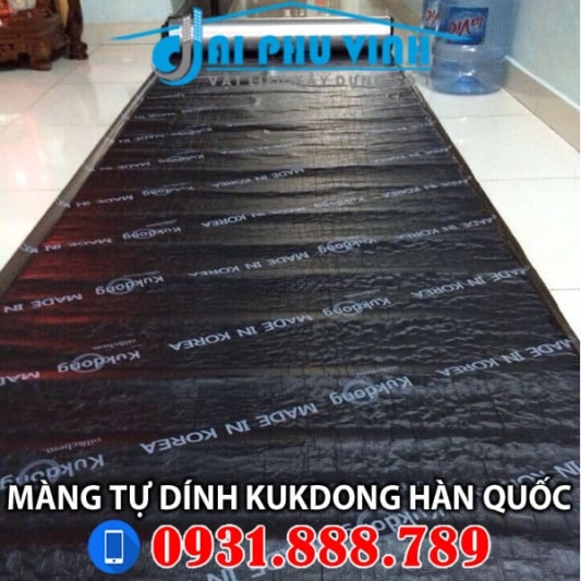 màng chống thấm tự dính KUDONG Hàn Quốc 0919 15 7575