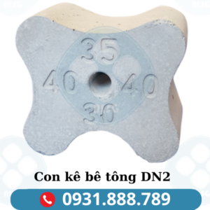 Con kê bê tông DN2 là mã con kê đa năng có kích thước cạnh là 30-35-40MM. Liên hệ mua hàng con kê bê tông DN2 : Hotline 0931.888.789. Xin cám ơn.