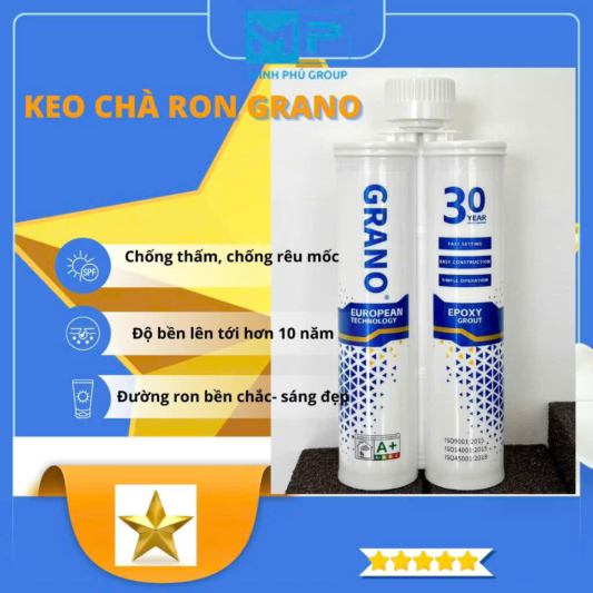 Tuyển đại lý PP keo chít mạch Grano toàn quốc. Hotline : 0931.543.789 - 0931.888.789